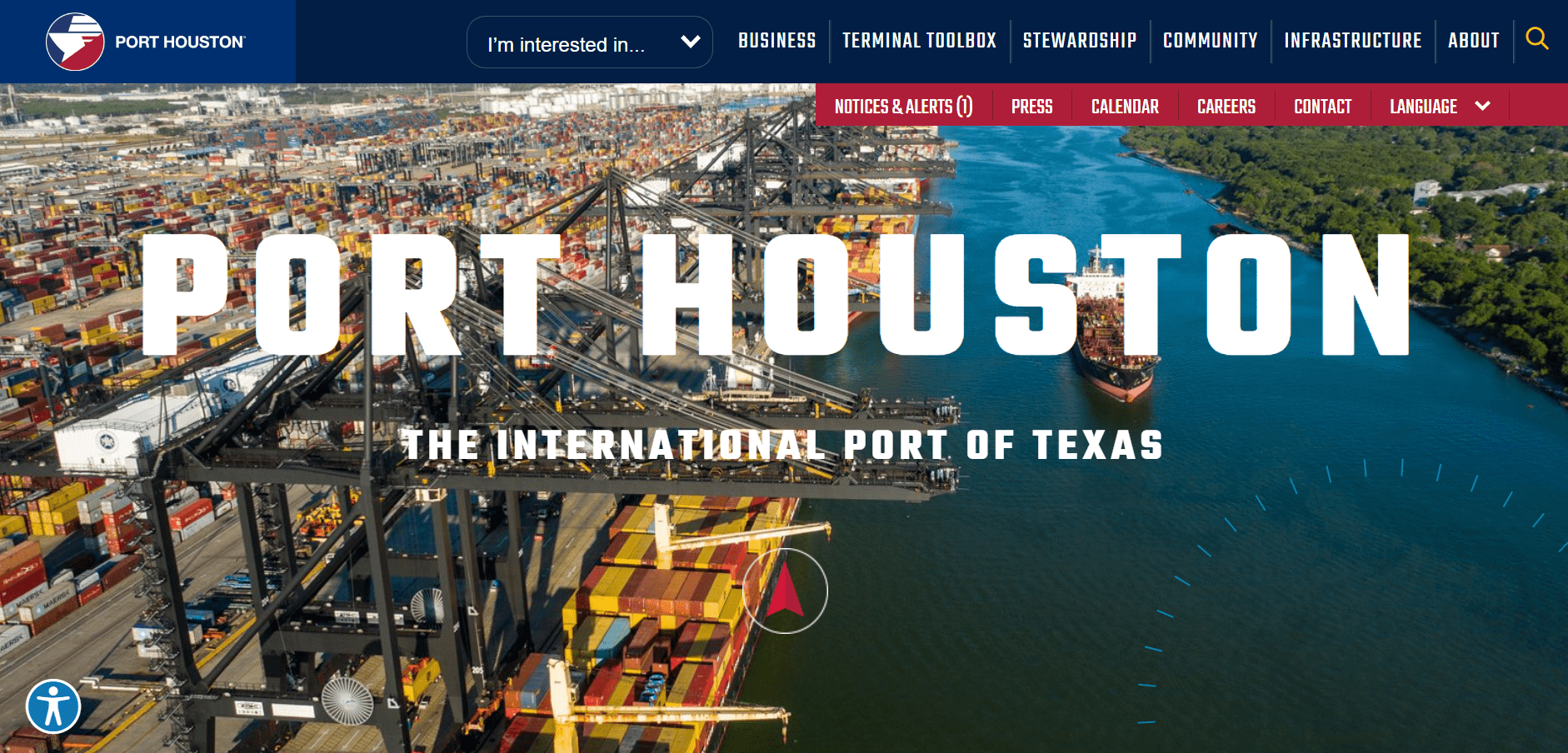 Houston Ocean Shipping terminal